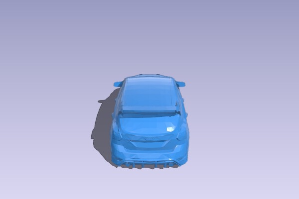 AutoFocus RS - Turbo Racing Body Shell 1:76 Gen1 | 3d print model