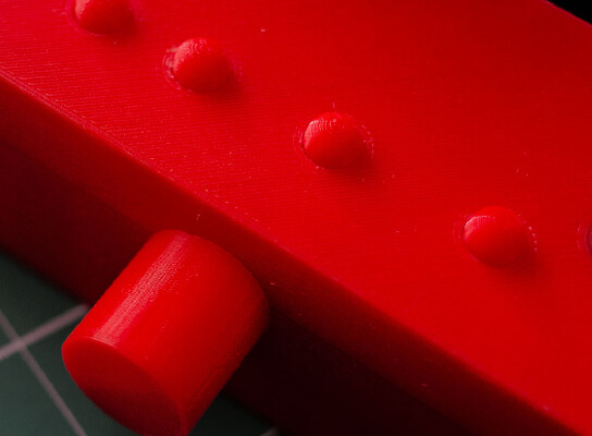 Push button caps and PCB spacers for the Tontec 7 inch LCD Panel Assembly (thing:721186) | 3d print model