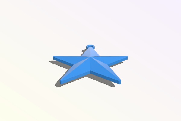 Christmas Tree Star | 3d print model