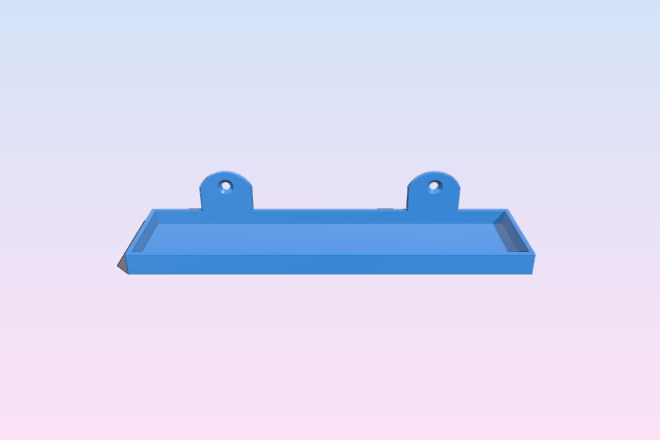 Hanging shelve for up to 40mm miniatures