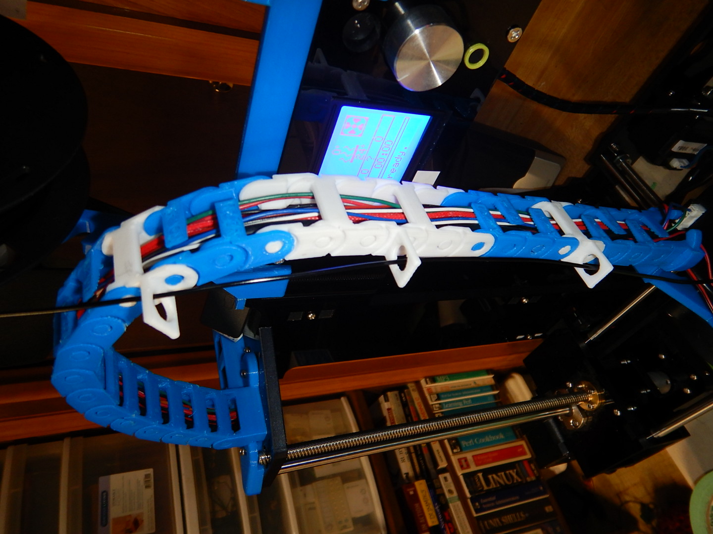 Anet A6 Cable Chain Filament Guide