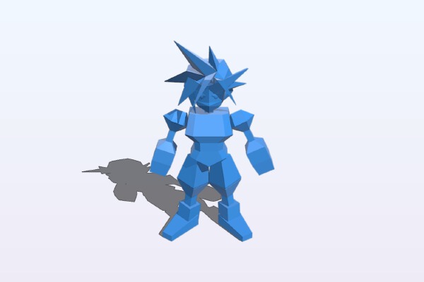 ff7 cloud strife | 3d print model