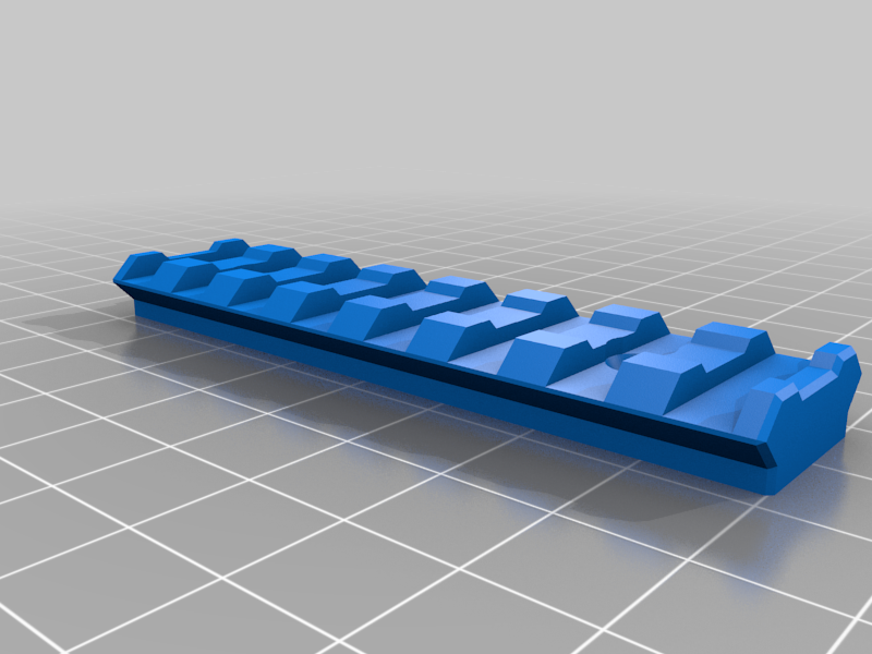 Nerf picatinny rail