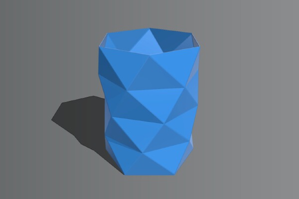 Parametric hexagon box | 3d print model