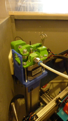 Bowden Extruder für Makerslide Profil, Modular, Hadron Ordbot Printer, 1,75 mm, einfach zu drucken; easy to print | 3d print model