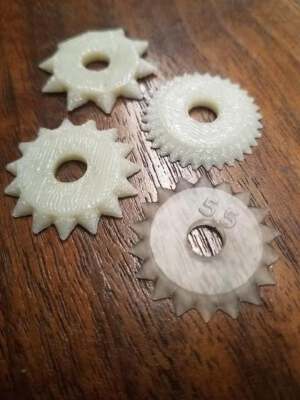 Leather Stitch Spacing Wheels | 3d print model