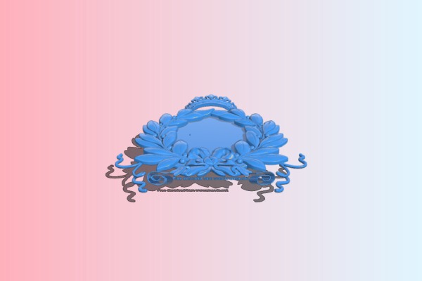 Pattern in the center | 3d print model