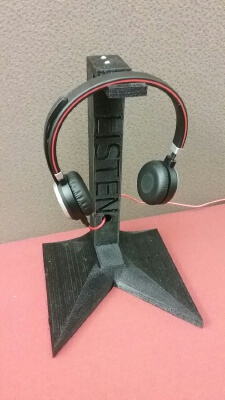 listen headphone stand | 3d print model