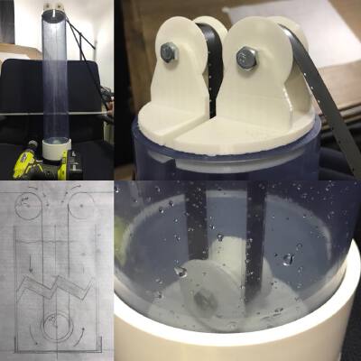16mm film roller mounts | 3d print model