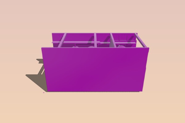 A Nuclear powerplant model | 3d print model