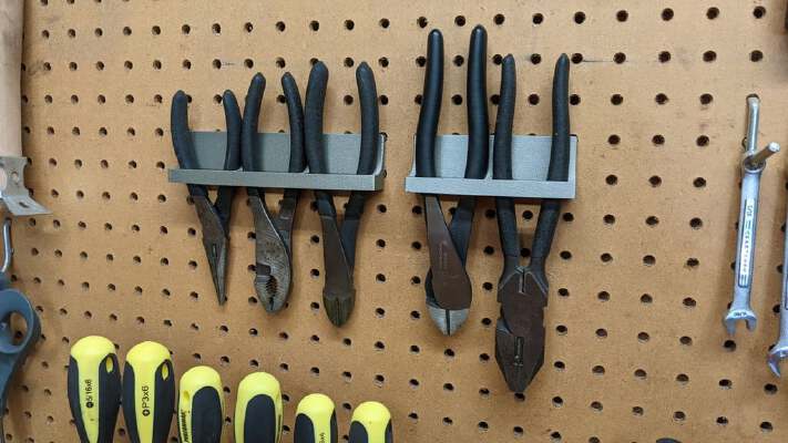 Pegboard Plier Holder Remix | 3d print model