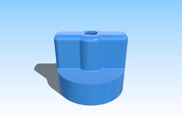 Toilet Seat Nut | 3d print model