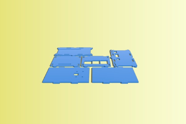 Raspberry Pi 2 Case (with Camera) 3D printable | 3d print model