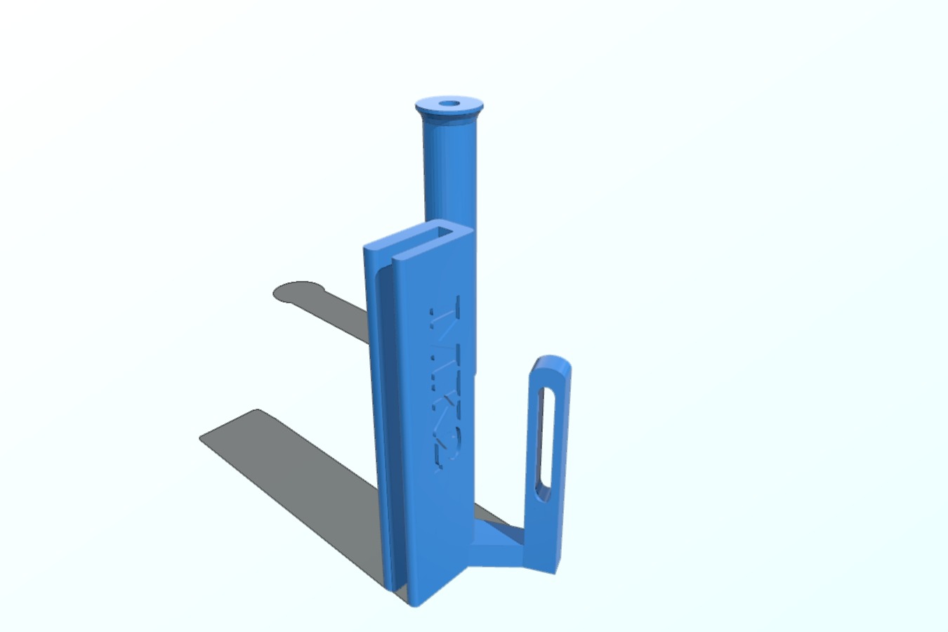Prusa I3 Mk2 Spool holder with filament guide