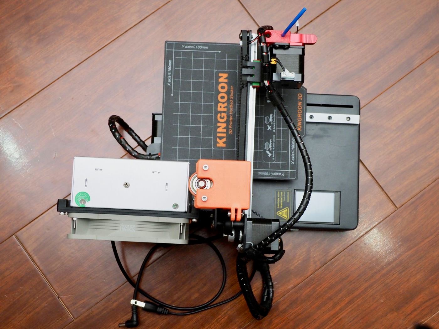 Raised Floor Style PSU Stand for KINGROON KP3S