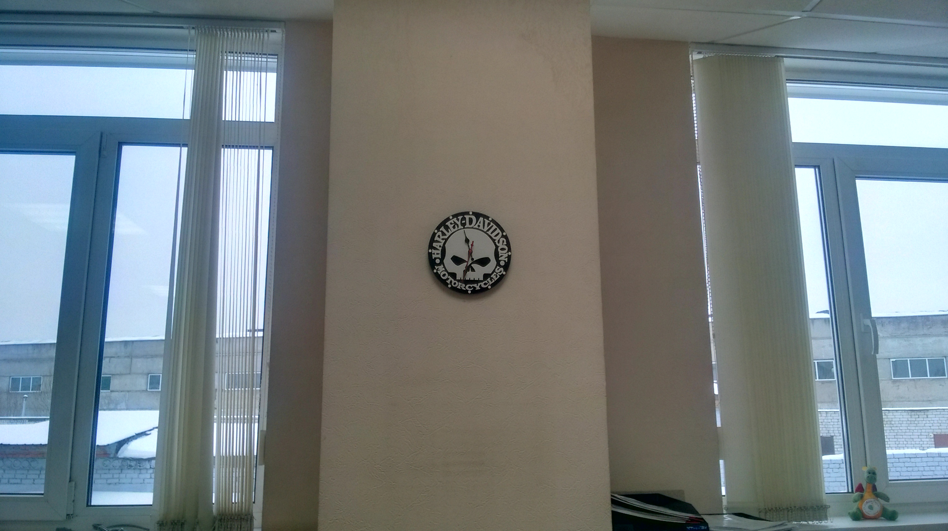 Harley Davidson Wall Clock