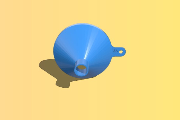 Oil Funnel | 3d print model