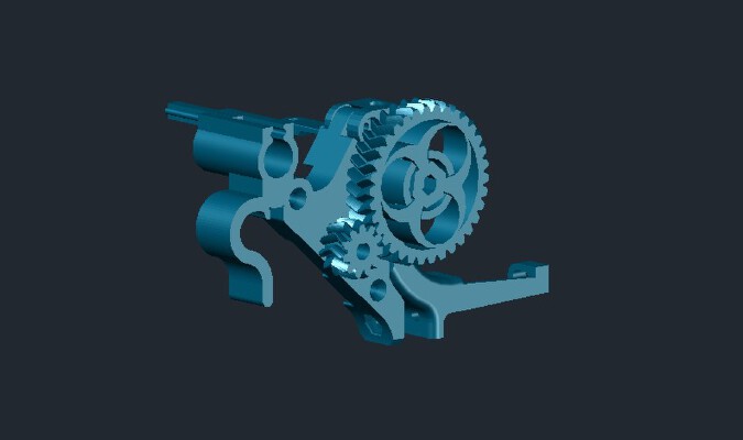 ormerod 2 extruder | 3d print model