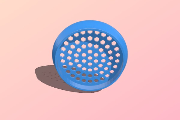 Protective grill to JBL Xtreme 2 passive elements | 3d print model