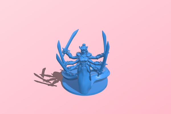 Miss Marilith | 3d print model