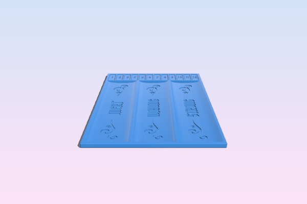 Gloomhaven elements tracker | 3d print model