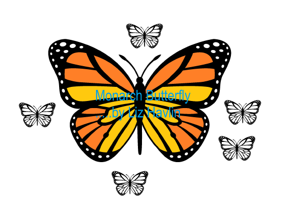 Monarch Butterfly | 3d print model