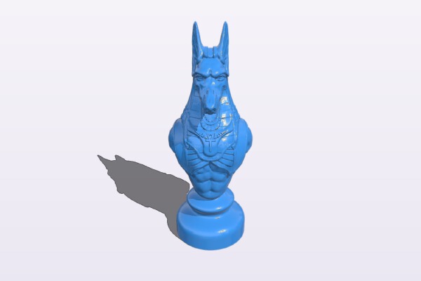 Egypt chess set – Knight | 3d print model