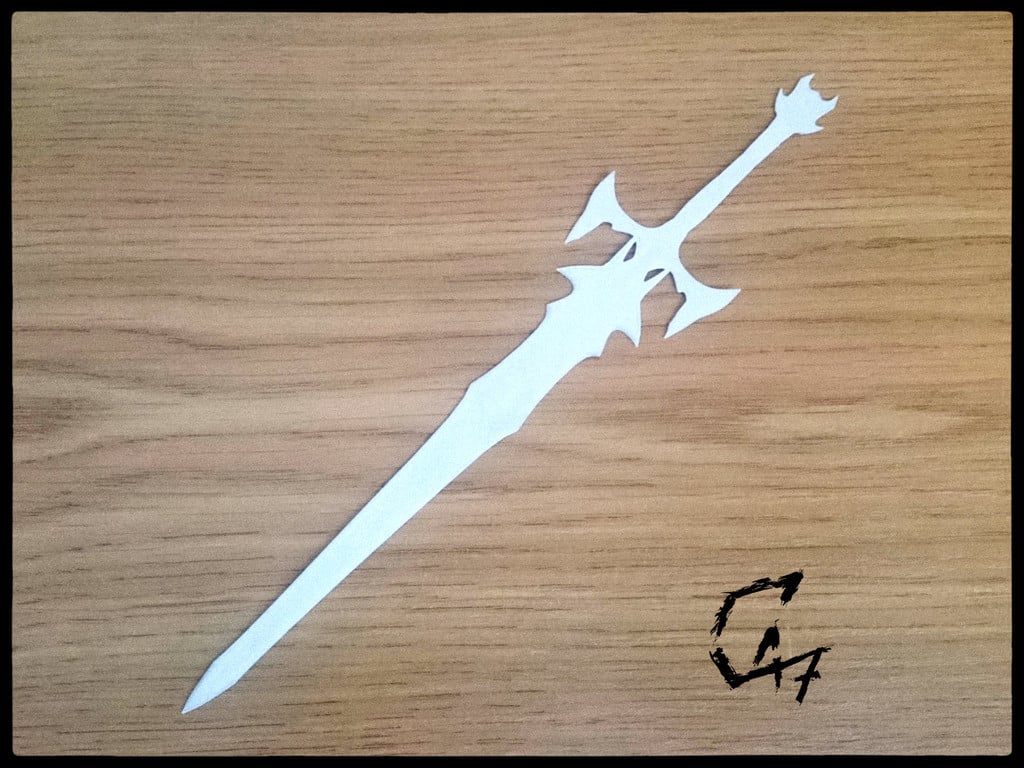Bloodwars Two-handed Sword Bookmarks