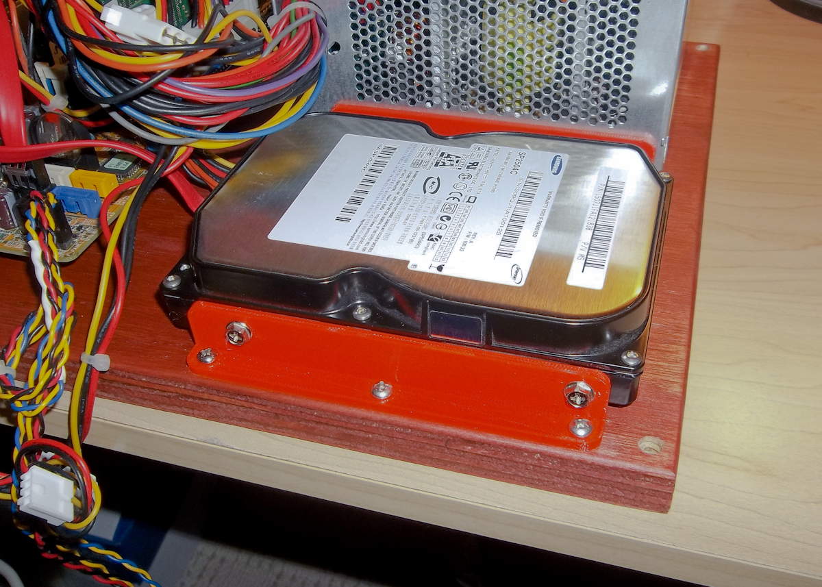  3.5" Hard Drive Stand Off Mounting Rails