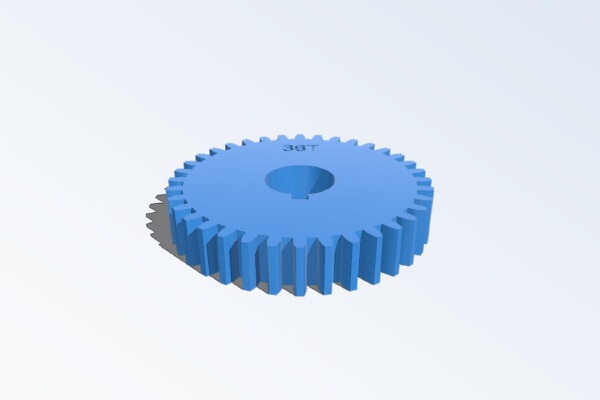 South Bend 9A 9B 9C and 10K lathe gears (14.5 PA, 18DP) | 3d print model
