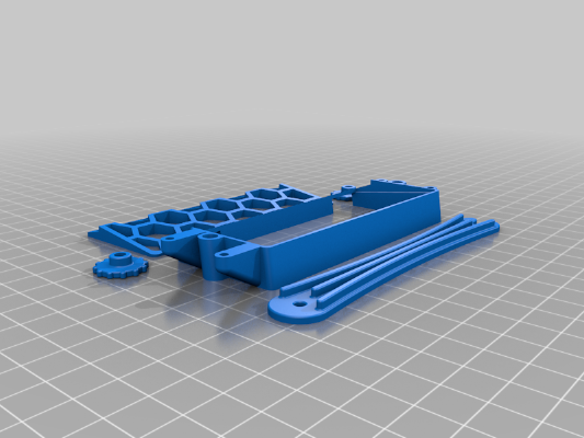 LC racing EMB-1H _ WLtoys 144001 battery holder | 3d print model