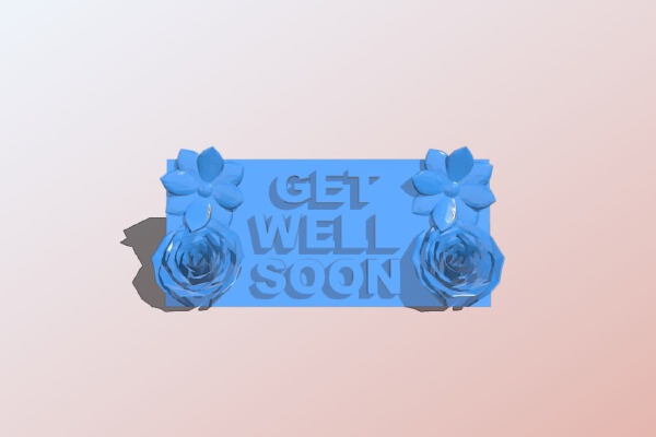Get Well Soon | 3d print model