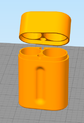 18650 and 21700 Battery Case | 3d print model