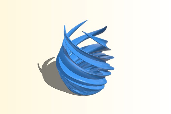 Vortex Vase | 3d print model