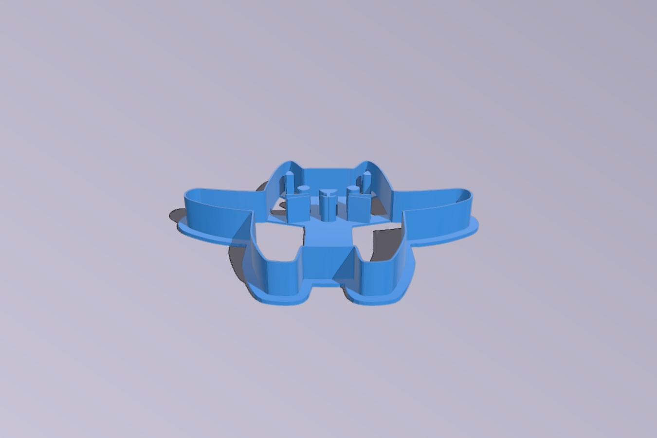 Cute hugging cat cookie cutter