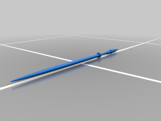 Barbie Rapunzel Inspired Paint Brush | 3d print model