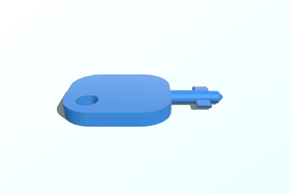 Toilet Paper Key | 3d print model