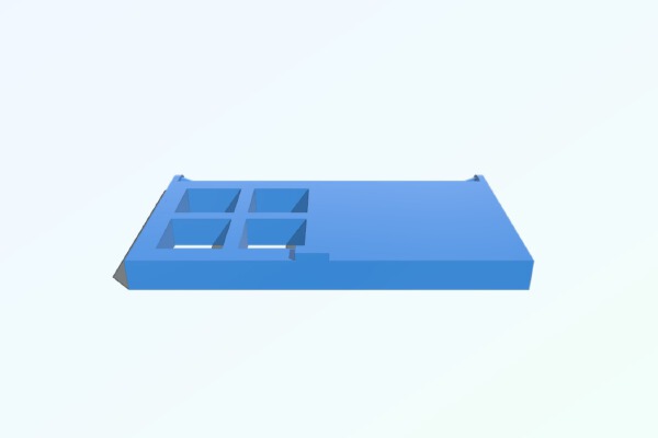 Door for minecraft figures | 3d print model