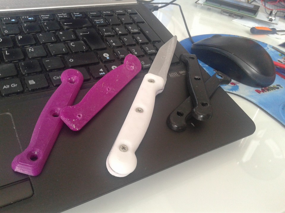 Knife handle - pomo cuchillo