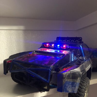 RC Chase Style light bar | 3d print model