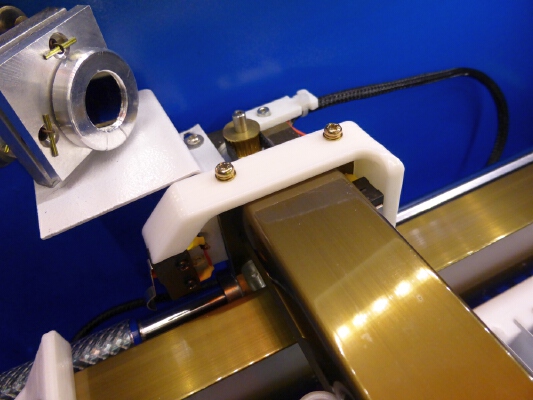 K40 40W Laser Mechanical End Stop Upgrade | 3d print model