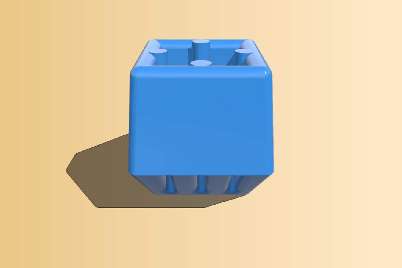 Feet for OpenBeam extrusions.