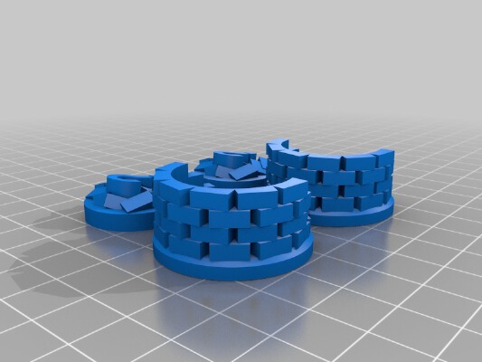 WarGame Objective markers | 3d print model