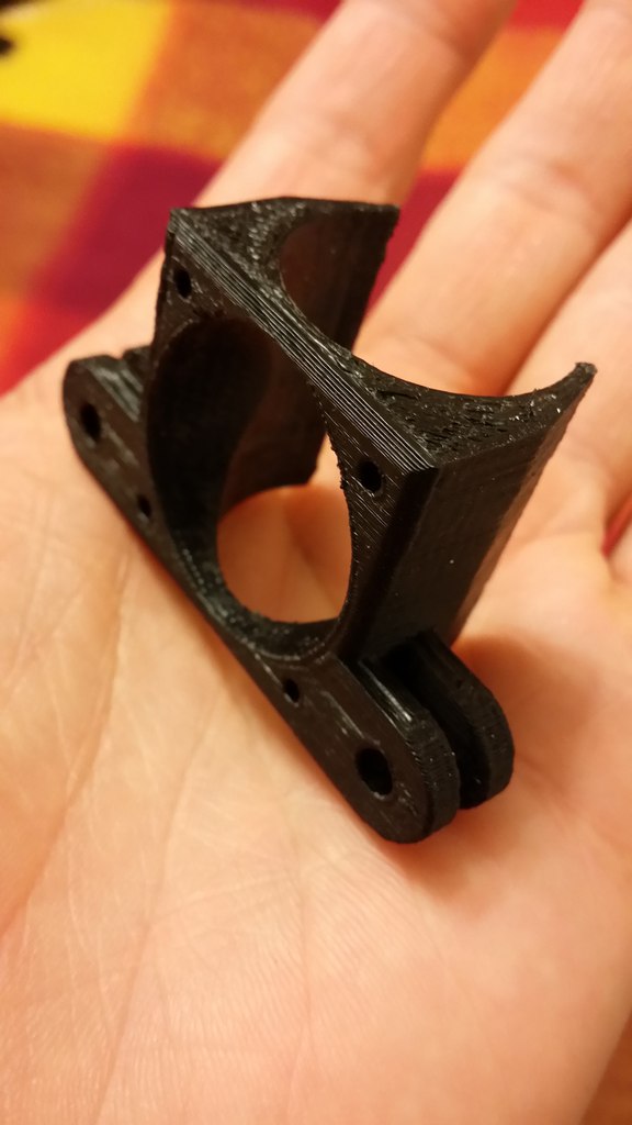 E3D v5 cooler and filament cooler with blowing angle ajustment