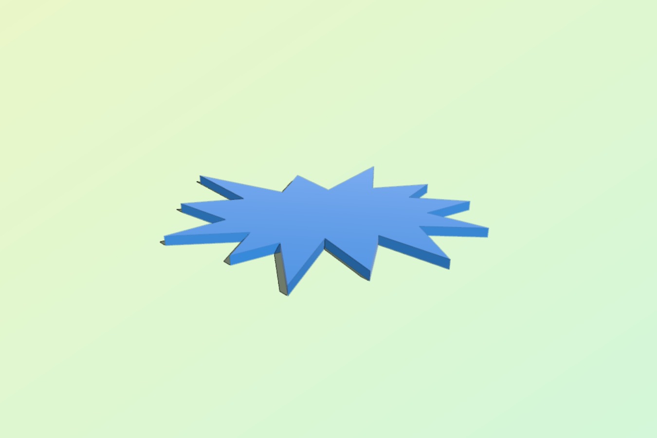 3D Price Starburst