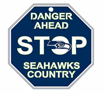 Seattle Seahawks Stop Sign | 3d print model