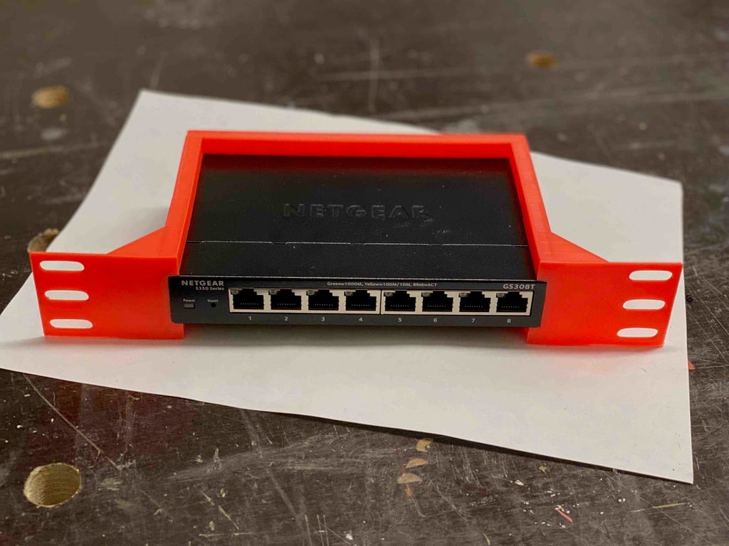 10" Rack Case for Netgear GS308T