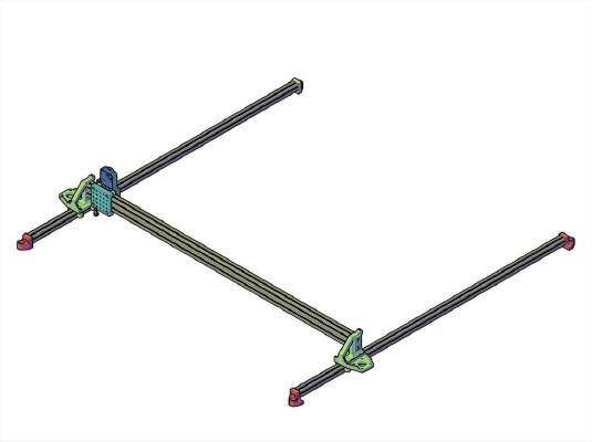 Wall Mount Drawbot | 3d print model