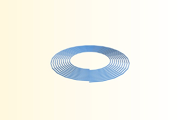 Bed Levelling Spirals | 3d print model