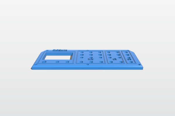 panel for lab atx | 3d print model